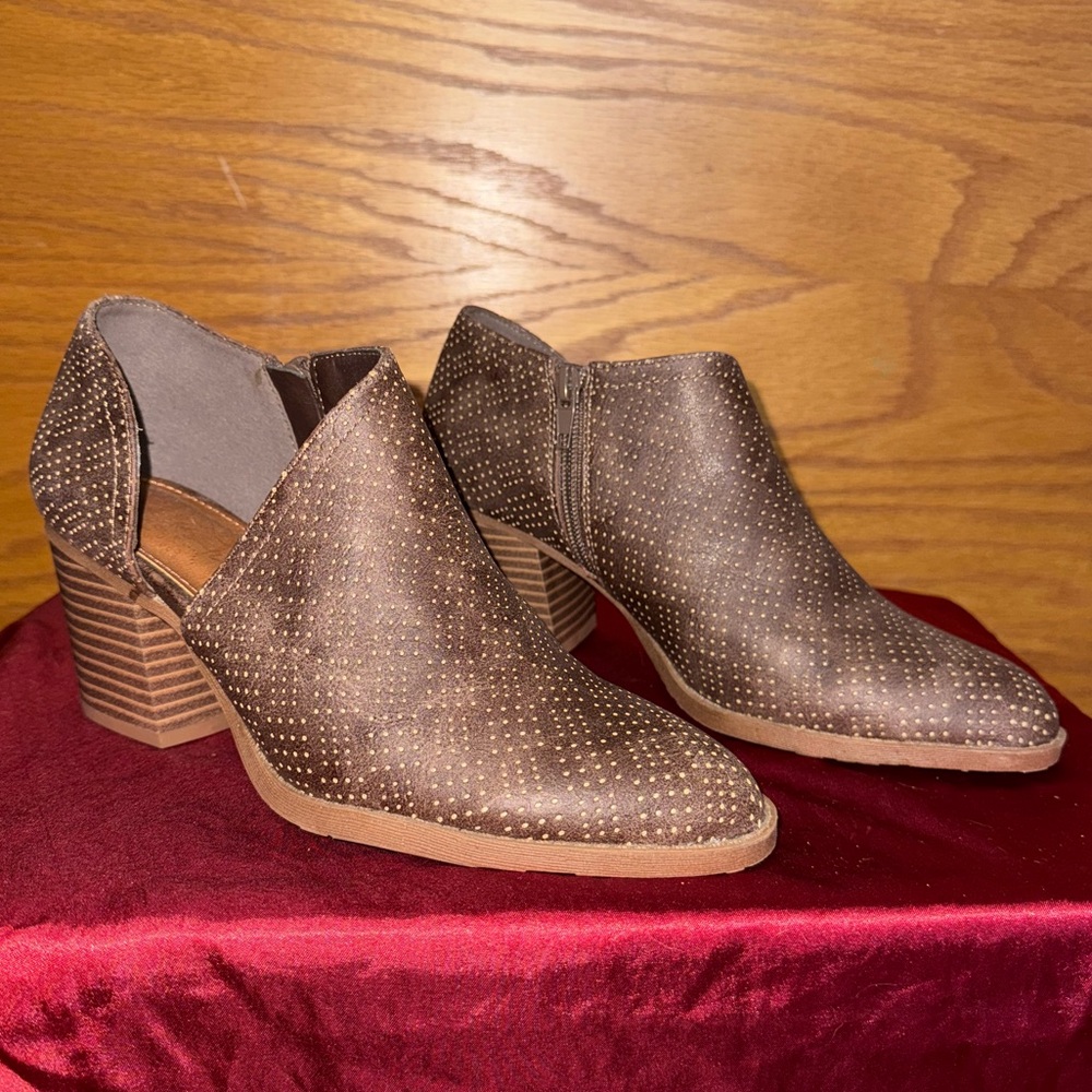 Brown Ankle Bootie